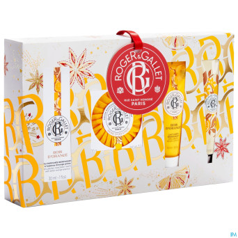 Roger&gallet set noel rit bois orange 30ml 4 prod.