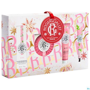 Roger&gallet set noel rit rose 30ml 4 prod.