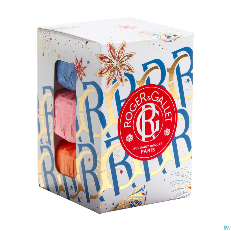 Roger&gallet set noel multi 3 savons 100g 3 prod.