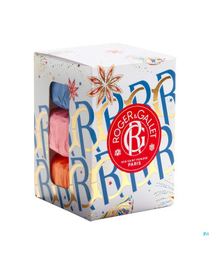 Roger&gallet set noel multi 3 savons 100g 3 prod.
