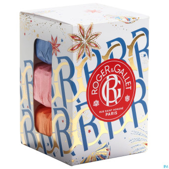 Roger&gallet set noel multi 3 savons 100g 3 prod.