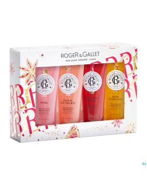 Roger&gallet set noel multi 4 douche 4 prod.