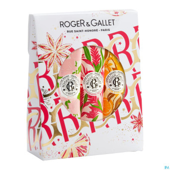 Roger&gallet set noel multi 3 mainsc
