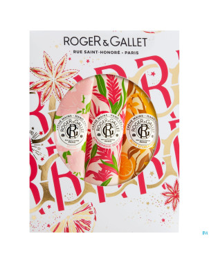 Roger&gallet set noel multi 3 mainsc