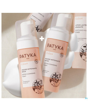 Patyka duo detox mousse clean 2x150ml