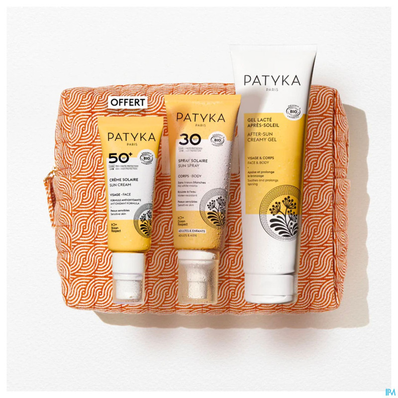 Patyka cofffet solaire spf50 2 prod.
