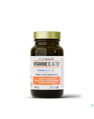 Vitamine c activ    caps 120