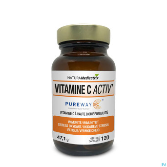 Vitamine c activ    caps 120