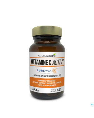 Vitamine c activ    caps 120