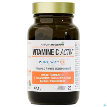 Vitamine c activ    caps 120