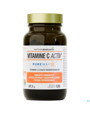 Vitamine c activ    caps 120
