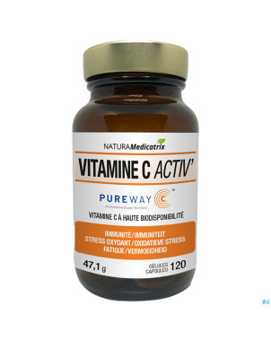 Vitamine c activ    caps 120