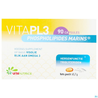 Vitapl3 phospholipides marins    caps 90