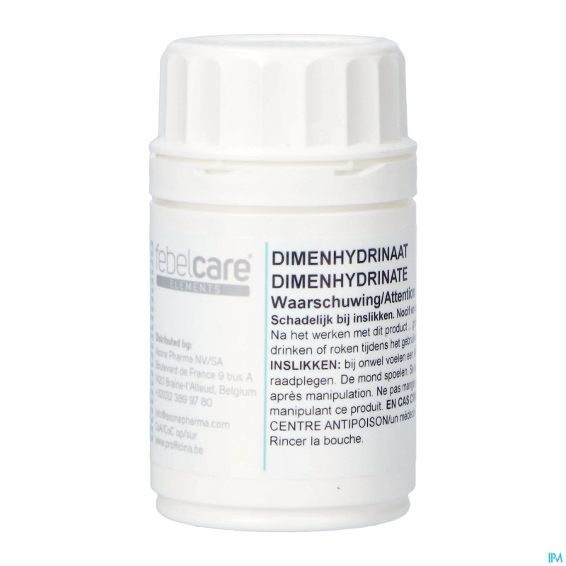 Dimenhydrinate    25g febelcare