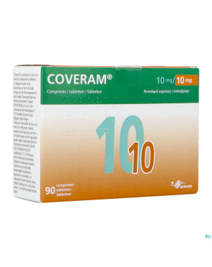 Coveram 10mg/10mg orifarm    comp 90 pip
