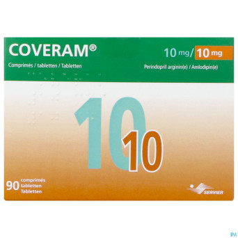 Coveram 10mg/10mg orifarm    comp 90 pip