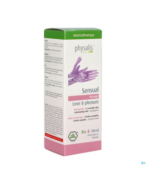 Physalis massage oil sensual    100ml nf