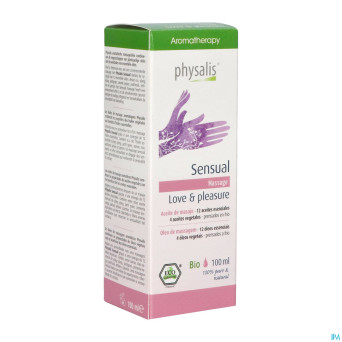 Physalis massage oil sensual    100ml nf