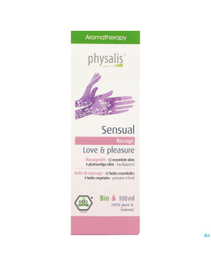 Physalis massage oil sensual    100ml nf