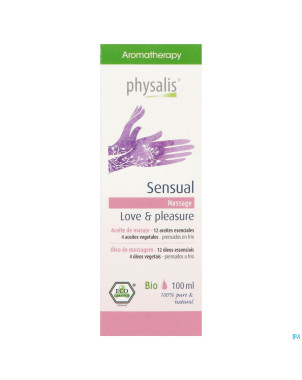 Physalis massage oil sensual    100ml nf
