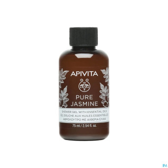 Apivita pure jasmine shower gel ess oils    75ml