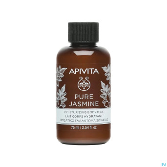 Apivita pure jasmine moisturizing body milk   75ml