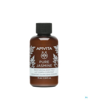 Apivita pure jasmine moisturizing body milk   75ml