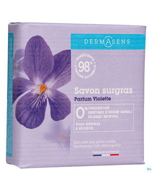 Marque v dermasens savon surgras violette    50g