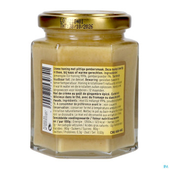 Revogan miel gingembre solide    250g 3074