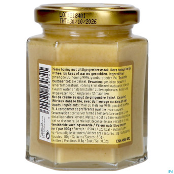 Revogan miel gingembre solide    250g 3074