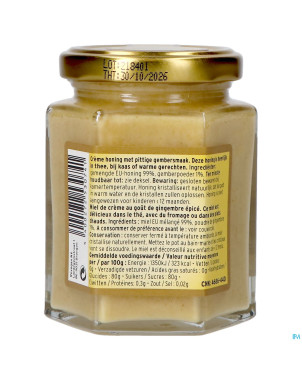 Revogan miel gingembre solide    250g 3074