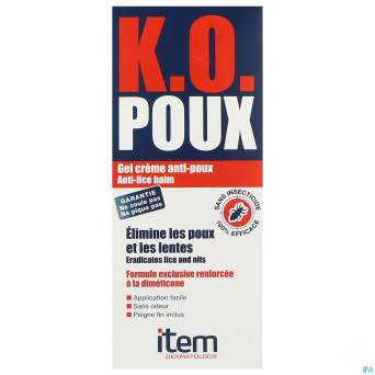 Item k.o. poux    100ml + peigne