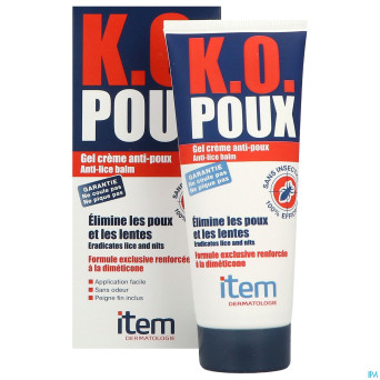 Item k.o. poux    100ml + peigne