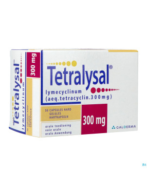 Tetralysal pi pharma 300mg    caps dur 56 pip