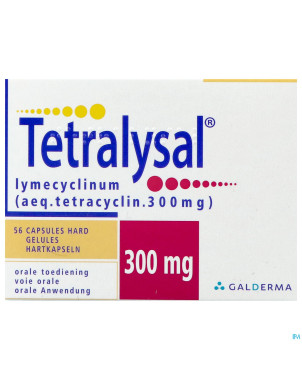 Tetralysal pi pharma 300mg    caps dur 56 pip