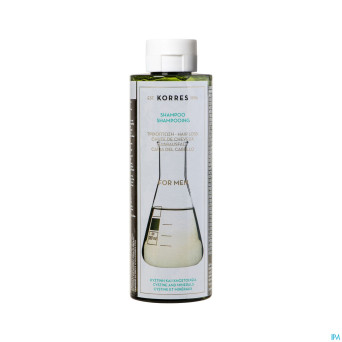 Korres kh cystine&mineraux sh a/chute homme  250ml