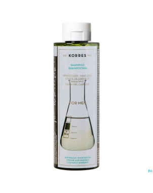 Korres kh cystine&mineraux sh a/chute homme  250ml