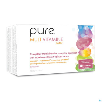 Pure multivitamine adult    comp 60