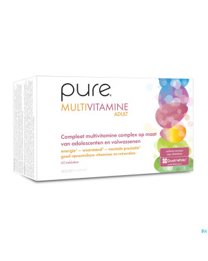 Pure multivitamine adult    comp 60