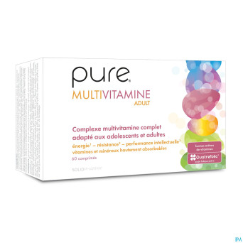 Pure multivitamine adult    comp 60
