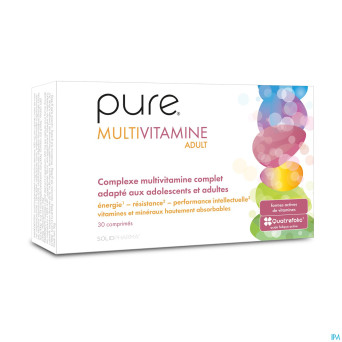 Pure multivitamine adult    comp 30