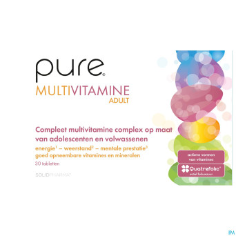 Pure multivitamine adult    comp 30