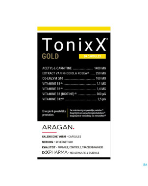 Tonixx gold    caps 80 nf