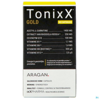 Tonixx gold    caps 80 nf