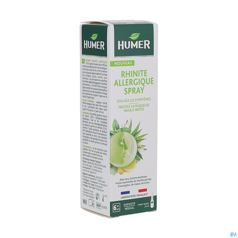Humer rhinite allergique spray 20ml