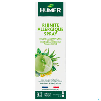 Humer rhinite allergique spray 20ml