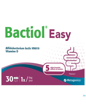 Bactiol easy    caps 30 metagenics