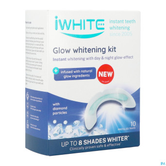 Iwhite glow whitening kit    embouts buccaux 10