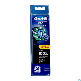 Oral-b refill crossaion black xf  4