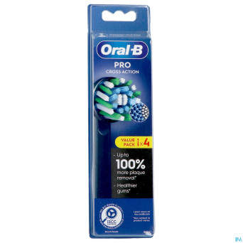 Oral-b refill crossaion black xf  4